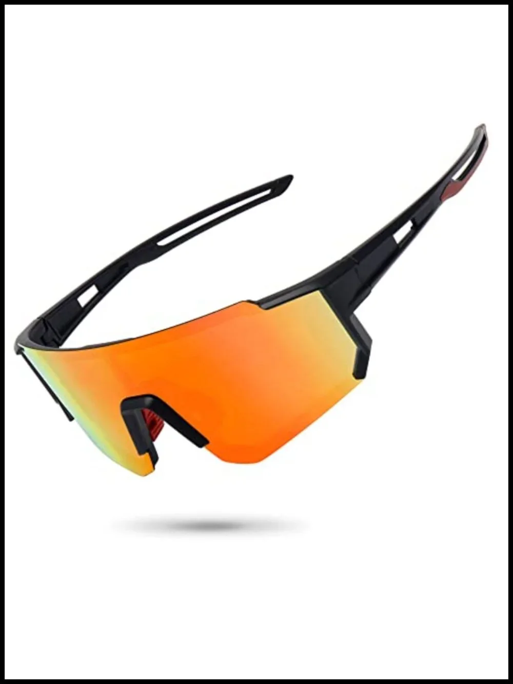 Polarized Sports Sunglasses UV400 Protection for Cycling Driving Fishing